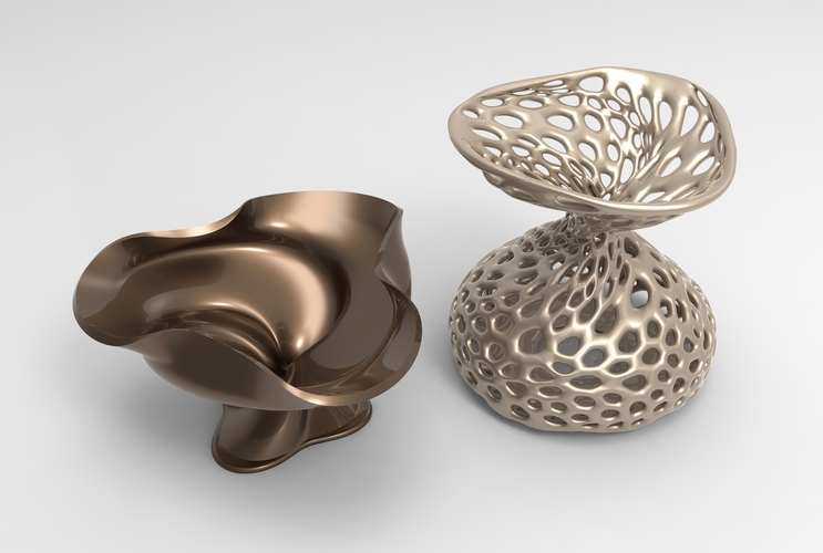 Vase Voronoi 79 3D Print 484555