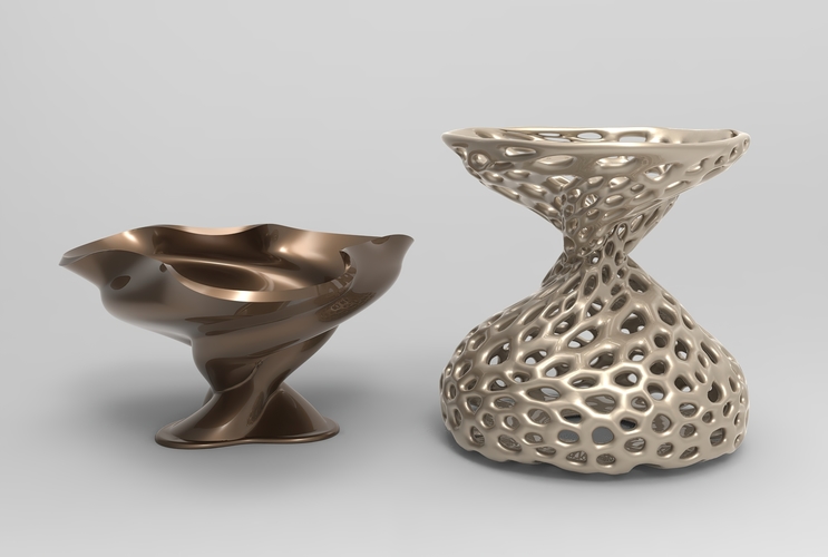 Vase Voronoi 79 3D Print 484556