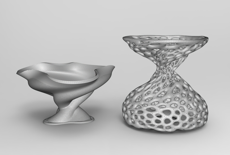 Vase Voronoi 79 3D Print 484557