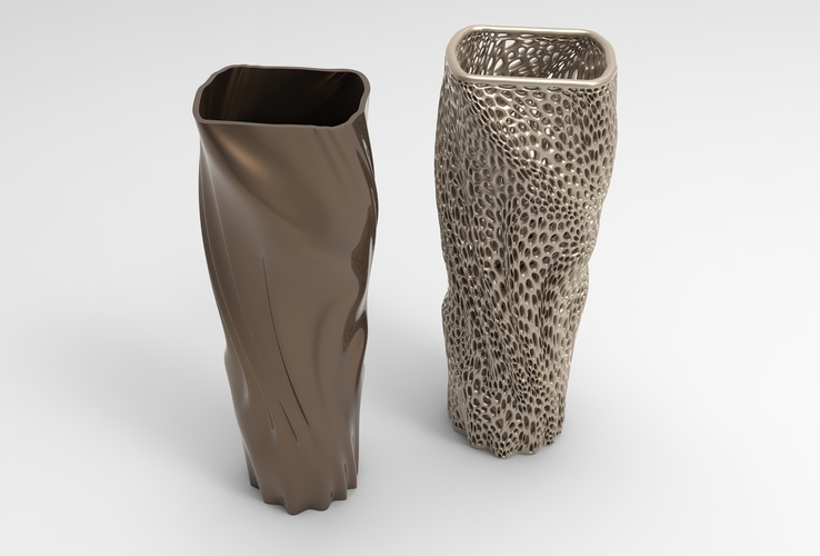 Vase Voronoi 80 3D Print 484558