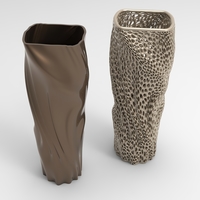 Small Vase Voronoi 80 3D Printing 484558