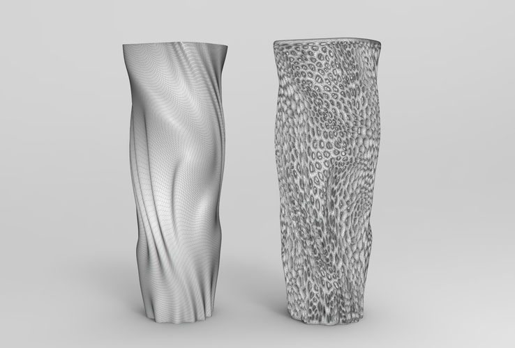 Vase Voronoi 80 3D Print 484560