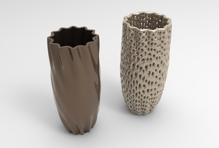 Vase Voronoi 83 3D Print 484567