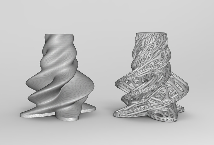 Vase Voronoi 86 3D Print 484578