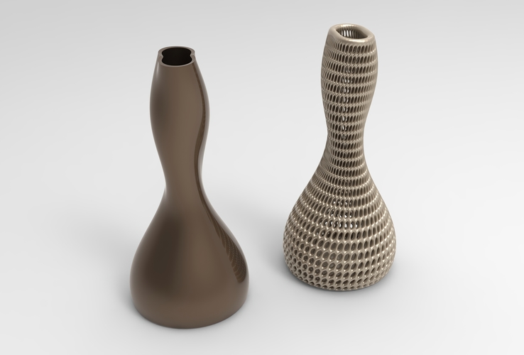 Vase Voronoi 90 3D Print 484588