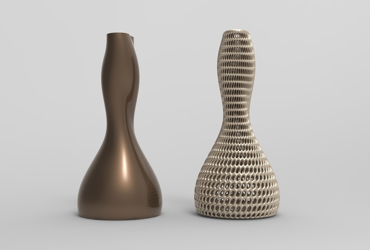 Vase Voronoi 90 3D Print 484589