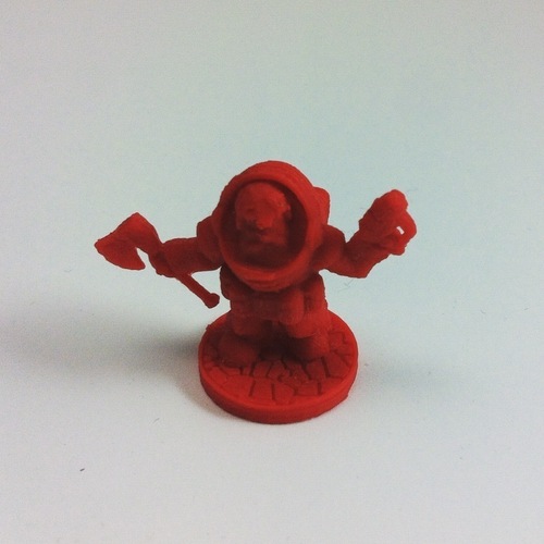 Wayfarer Miniatures: Dwarf Trader (28mm and 18mm scale) 3D Print 48459