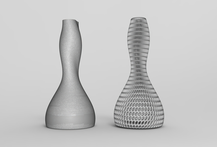 Vase Voronoi 90 3D Print 484590