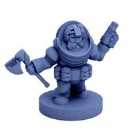 Wayfarer Miniatures: Dwarf Trader (28mm and 18mm scale) - Thumbnail 2
