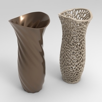 Small Vase Voronoi 94 3D Printing 484600