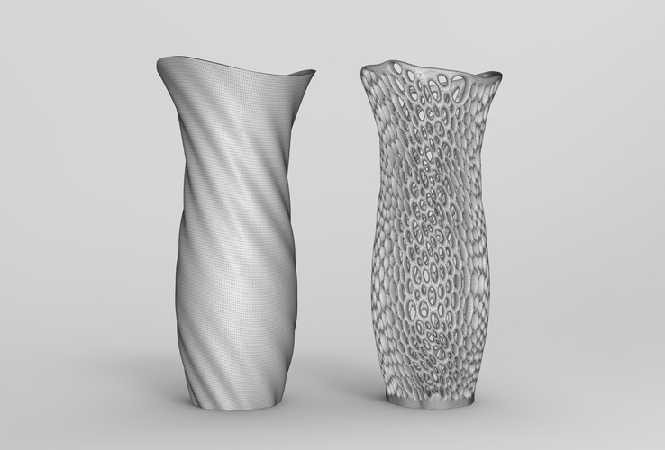 Vase Voronoi 94 3D Print 484602