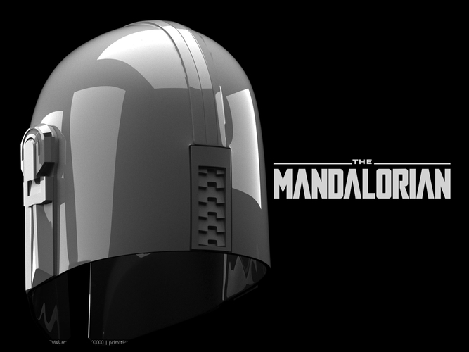 MANDALORIAN HELMET 3D Print 484640