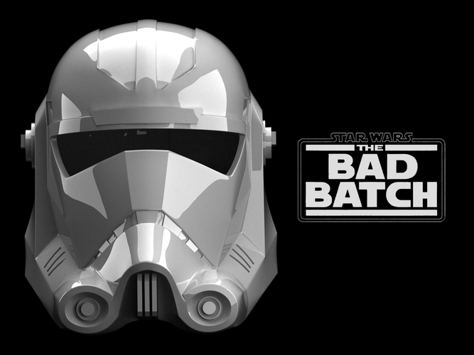 HUNTER HELMET The Bad Batch 3D Print 484642