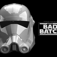 Small HUNTER HELMET The Bad Batch 3D Printing 484642