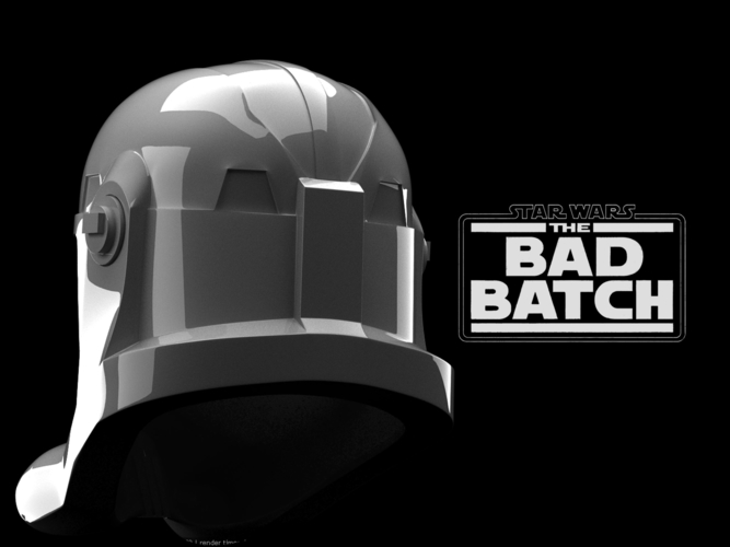 HUNTER HELMET The Bad Batch 3D Print 484644