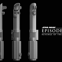 Small ANAKIN'S SABER 3D Printing 484650