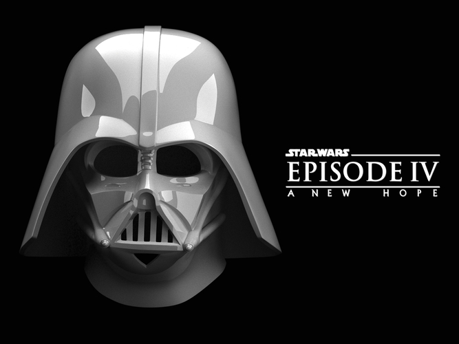 A New Hope DARTH VADER HELMET 3D Print 484652