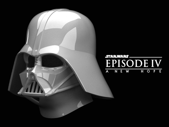 A New Hope DARTH VADER HELMET 3D Print 484654