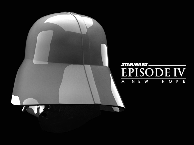 A New Hope DARTH VADER HELMET 3D Print 484655