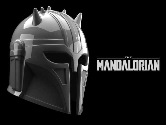 ARMORER HELMET The Mandalorian 3D Print 484656