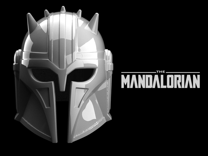 ARMORER HELMET The Mandalorian 3D Print 484657