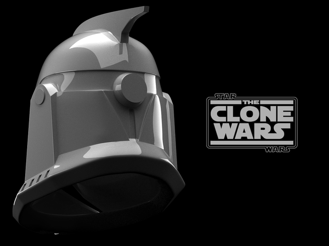 CLONE TROOPER P1 TCW helmet  3D Print 484667