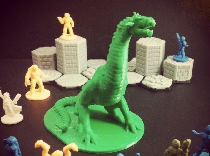 Guardian Dragon 3D Print 48467