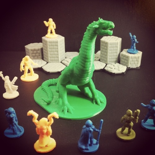 Guardian Dragon 3D Print 48468