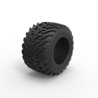 Diecast offroad tire 50 Scale 1:25 - Thumbnail 2
