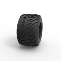Diecast offroad tire 50 Scale 1:25 - Thumbnail 3