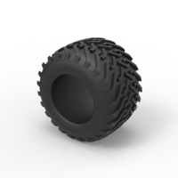 Diecast offroad tire 50 Scale 1:25 - Thumbnail 7