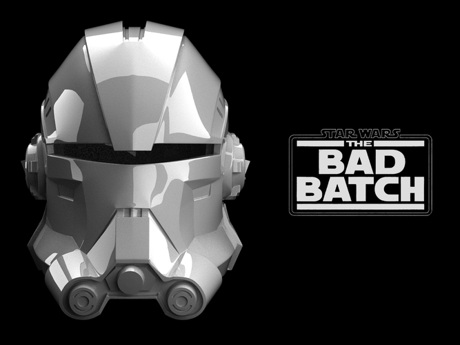 ECHO HELMET Bad Batch 3D Print 484704