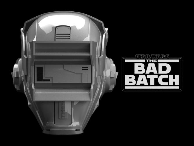 ECHO DROID helmet Bad Batch 3D Print 484712