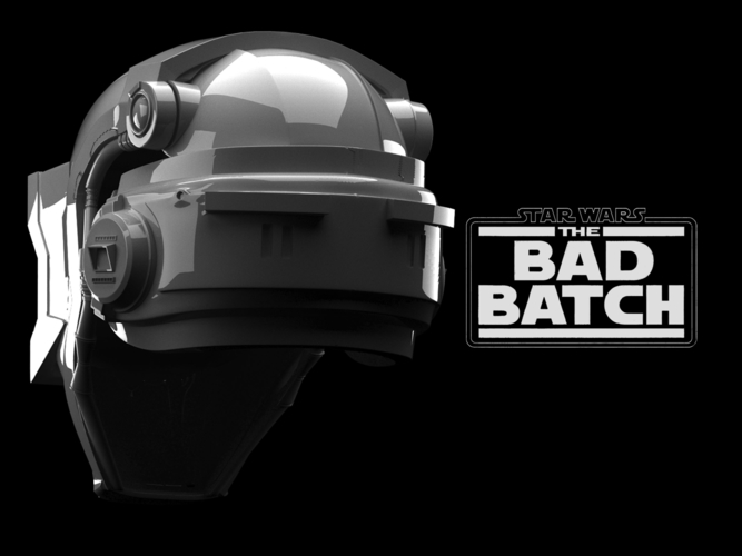 ECHO DROID helmet Bad Batch 3D Print 484714