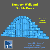 Small Dungeon Doorway 3D Printing 484742