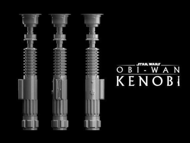 Obi Wan Kenobi LIGHTSABER Show 3D Print 484756