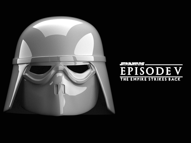 SNOW TROOPER HELMET 3D Print 484772