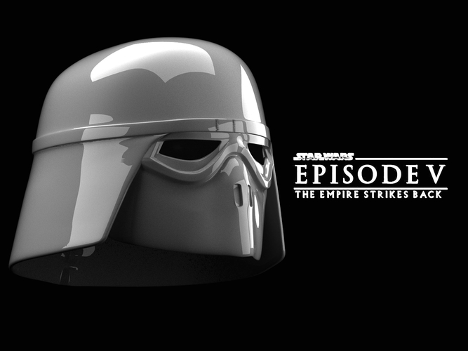 SNOW TROOPER HELMET 3D Print 484773