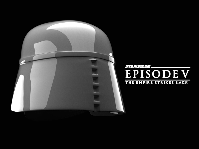 SNOW TROOPER HELMET 3D Print 484774