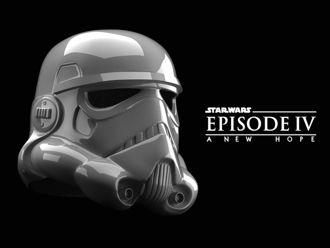 STORM TROOPER HELMET A New Hope 3D Print 484781