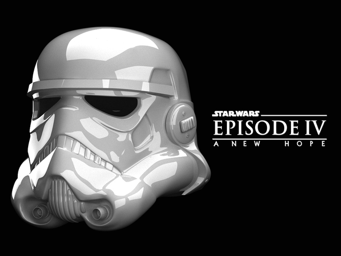 STORM TROOPER HELMET A New Hope 3D Print 484782