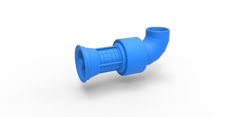 Diecast Jet engine 7 Scale 1:25