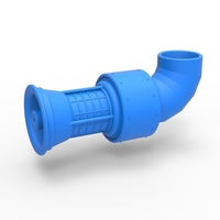 Diecast Jet engine 7 Scale 1:25 - Thumbnail 1