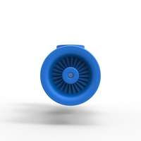 Diecast Jet engine 7 Scale 1:25 - Thumbnail 4