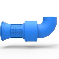 Diecast Jet engine 7 Scale 1:25 - Thumbnail 5