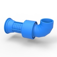 Diecast Jet engine 7 Scale 1:25 - Thumbnail 8