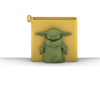 Small zippo yoda 3D Printing 484834