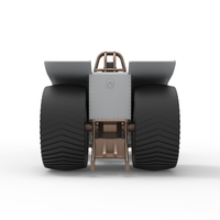 Diecast Pulling tractor with 4 jet engines Version 2 Scale 1:25 - Thumbnail 12