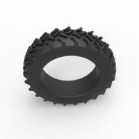 Tractor tire 5 Scale 1:25 - Thumbnail 6