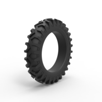 Tractor tire 6 Scale 1:25 - Thumbnail 2